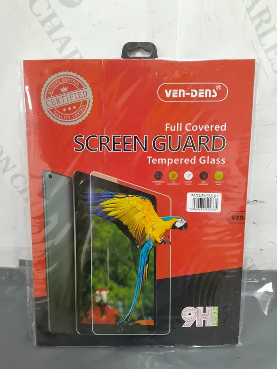 APPROX 100 FULL COVERED SCREEN GUARD TEMPERED GLASS FOR IPAD AIR