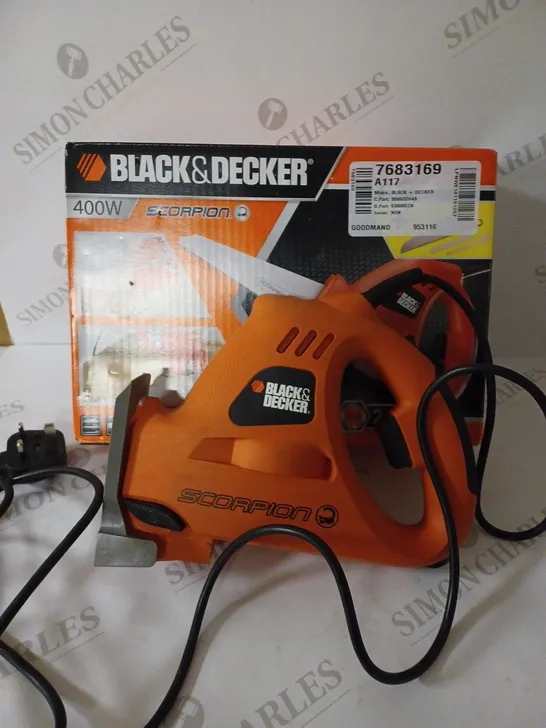 BLACK+DECKER 400V SCORPION ELECTRIC SAW, KS890ECN-GB