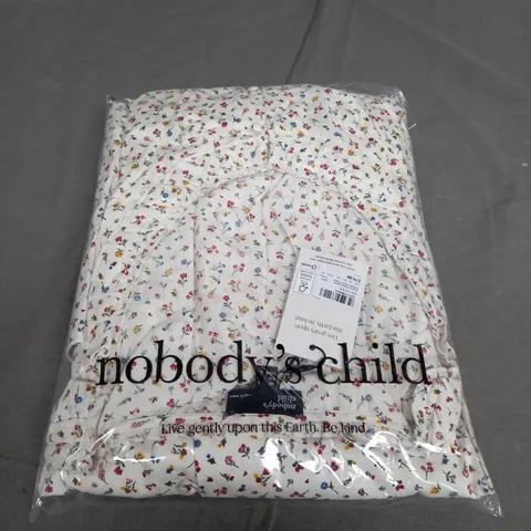 SEALED NOBODYS CHILD FLOSSIE MIDAXI DRESS REMMIE DITSY CREAM - UK 14