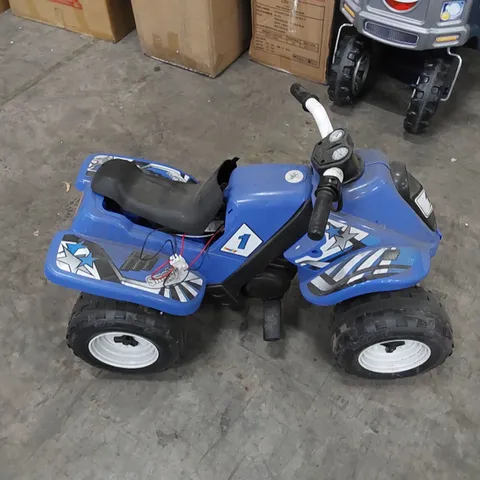 SMOBY SMALL CHILDS ELECTRIC QUAD BIKE 