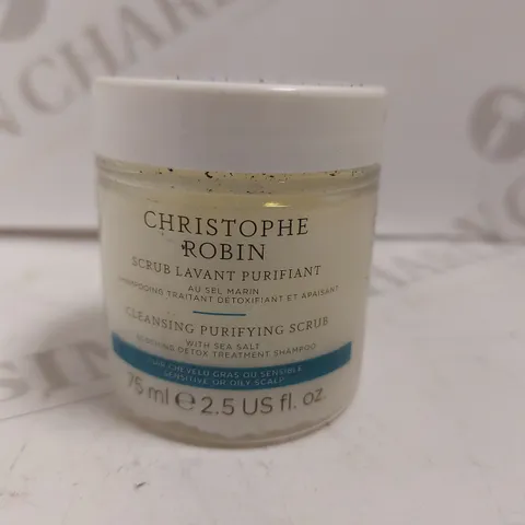 CHRISTOPHE ROBIN CLEANSING PURIFYING SCRUB - 75ML