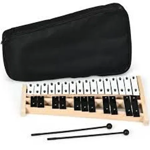 BOXED COSTWAY 27 NOTE GLOCKENSPIEL XYLOPHONE WITH 2 RUBBER MALLETS