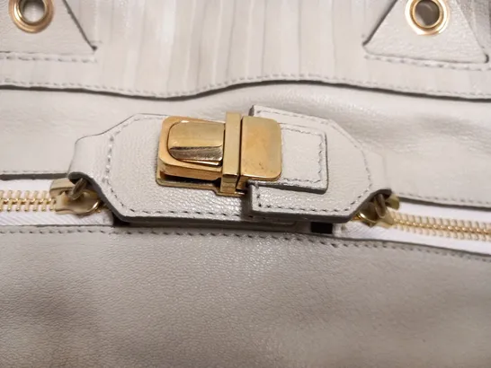 CHLOE BEIGE LEATHER BAG