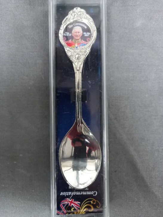 KING CHARLES III CORONATION COMMEMORATIVE TEASPOON