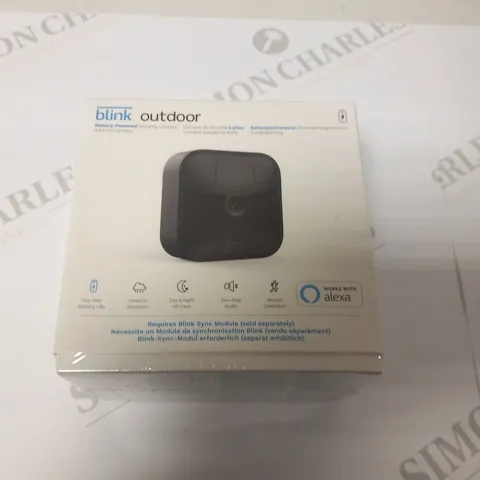 BOXED AND SEALED BLINK OUTDOOR BCM01400U ADD ON CAMERA EU