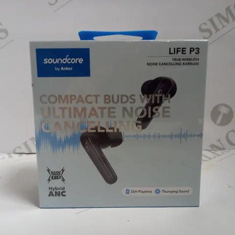 SEALED SOUNDCORE LIFE P3 TRUE WIRELESS EARBUDS