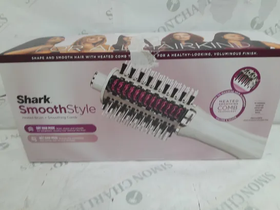 BOXED SHARK SMOOTHSTYLE HOT BRUSH & SMOOTHING COMB