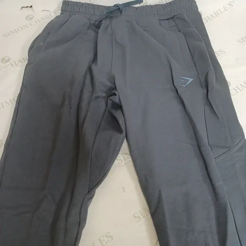 GYMSHARK POWER JOGGERS IN BLUE - MEDIUM