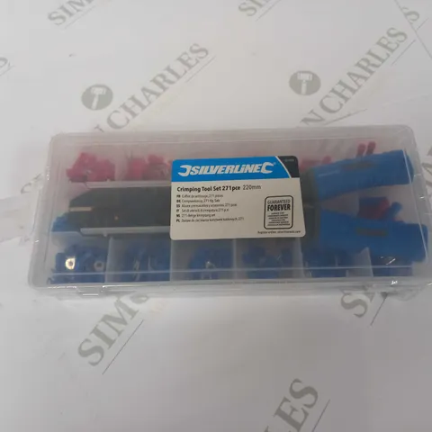 SILVERLINE CRIMPING TOOL SET 271 PCE