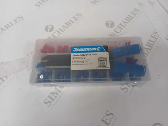 SILVERLINE CRIMPING TOOL SET 271 PCE