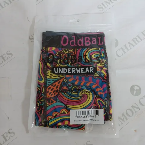 SEALED ODDBALLS UNDERWEAR ENCHANTED MENS BOXERS - XL