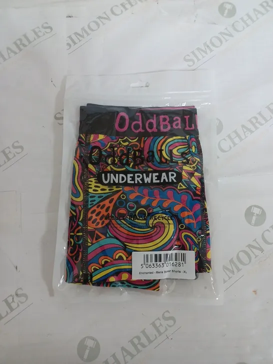 SEALED ODDBALLS UNDERWEAR ENCHANTED MENS BOXERS - XL