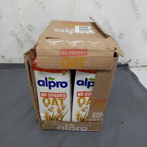 ALPRO NO SUGAR OAT MILK X8