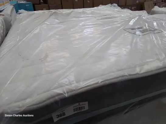 BAGGED 4'6" DOUBLE COOL BREATH SILVER POCKET SPRUNG 1000 MATTRESS 