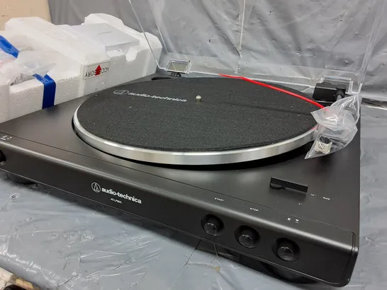 BOXED AUDIO TECHNICA AT-LP60X FULLY AUTOMATIC BELT DRIVE TURNTABLE