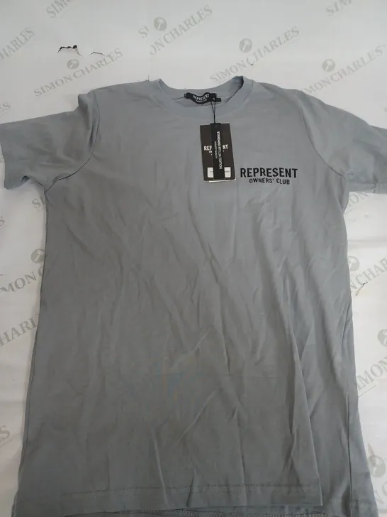 REPRESENT OWNERS CLUB GREY T-SHIRT - SMALL