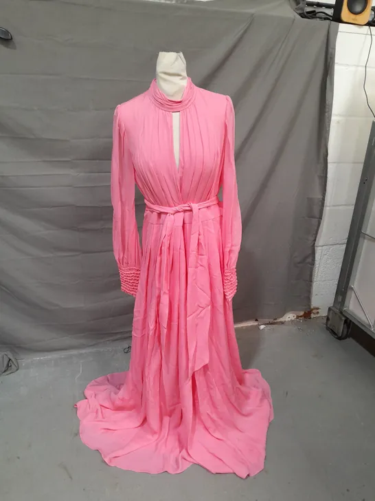 ME & EM EVENING GOWN PERFECT PINK SIZE 14