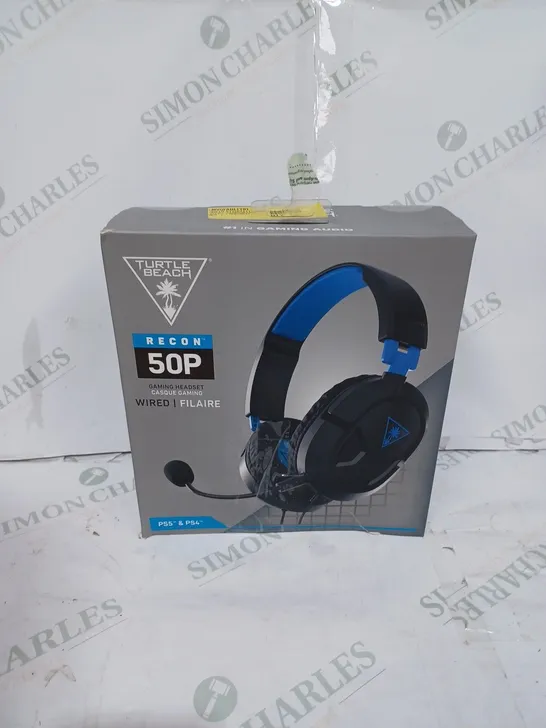 TURTLE BEACH RECON 50P WIRED PS4/PS5 GAMING HEADSET 