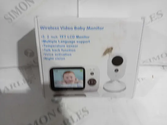 BOXED WIRELESS VIDEO BABY MONITOR