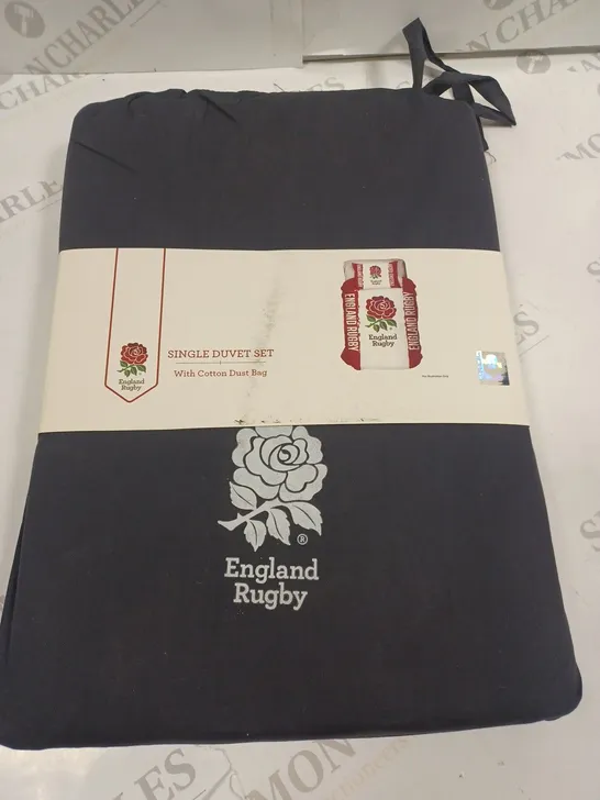 ENGLAND RUGBY SINGLE DUVET SET