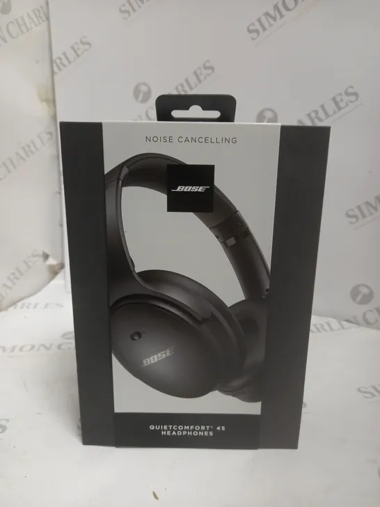 BOSE NOISE CANCELLING QUIET COMFORT 45 HEADPHONES 