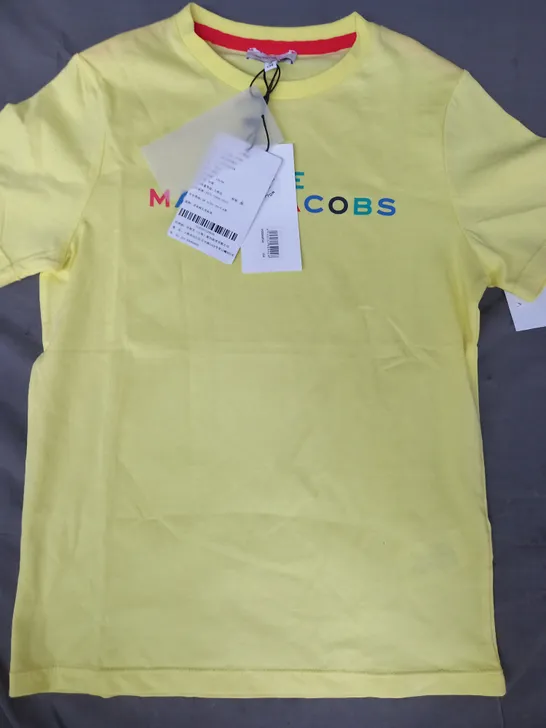 MARC JACOBS T-SHIRT IN YELLOW SIZE 10 YEARS