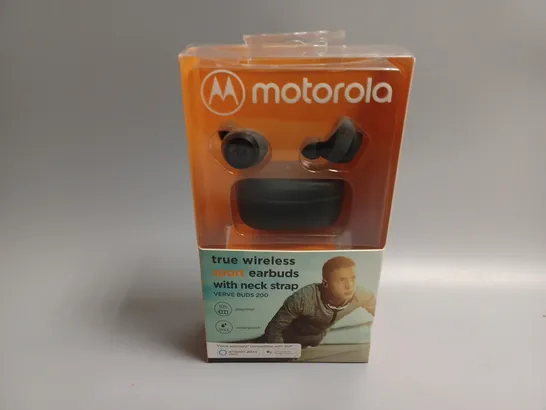 BOXED MOTOROLA TRUE WIRELESS SPORTS EARBUDS