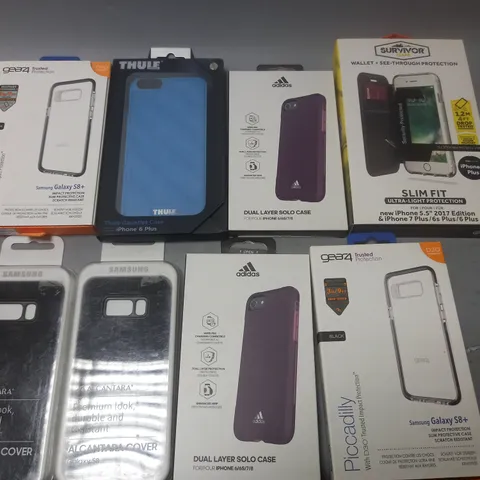 LOT OF APPROXIMATELY 60 ASSORTED MOBILE PHONE CASES AND SCREEN PROTECTORS