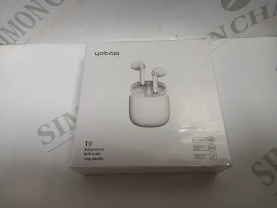 SEALED BOX OF YOBOLA T9 EARBUDS