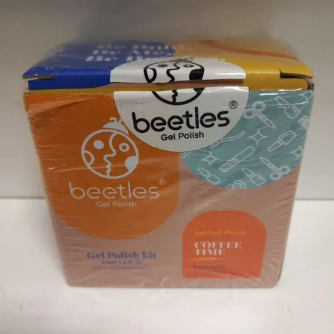 BOXED BEETLES GEL POLISH KIT COFFEE TIME