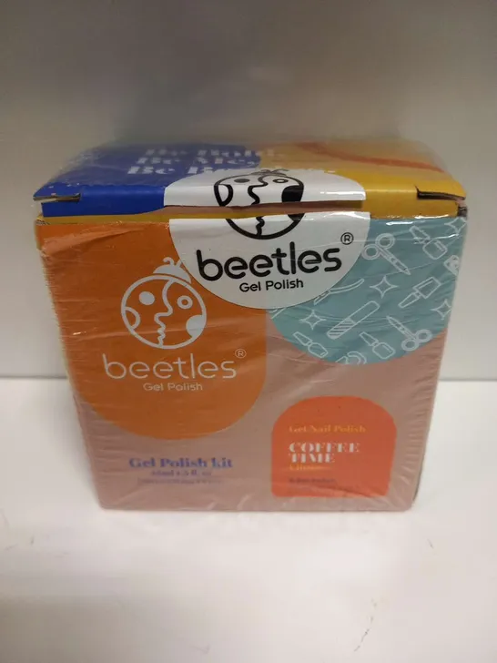 BOXED BEETLES GEL POLISH KIT COFFEE TIME