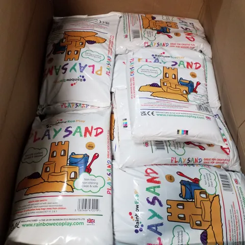 2 PALLETS EACH CONTAINING APPROXIMATELY 25 BAGS OF 15KG PLAY SAND 