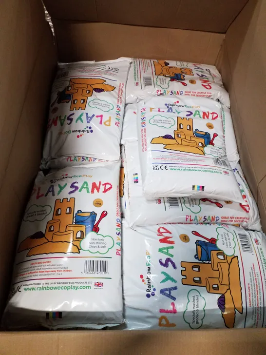 2 PALLETS EACH CONTAINING APPROXIMATELY 25 BAGS OF 15KG PLAY SAND 