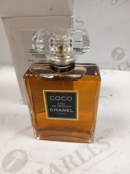 BOXED CHANEL PARIS COCO EAU DE PARFUM 100ML DEMONSTRATION TESTER