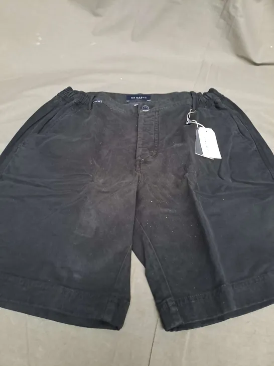 MR MARVIS BLACK SHORTS - W34