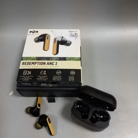 BOXED MARLEY REDEMPTION ANC 2 WIRELESS EARPHONES 