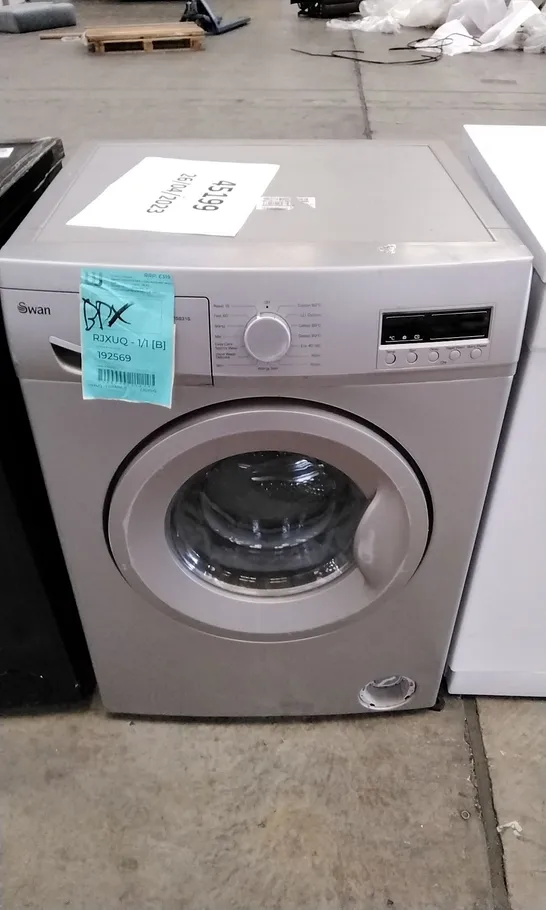 SWAN SW15831S 8KG LOAD WASHING MACHINE SILVER 