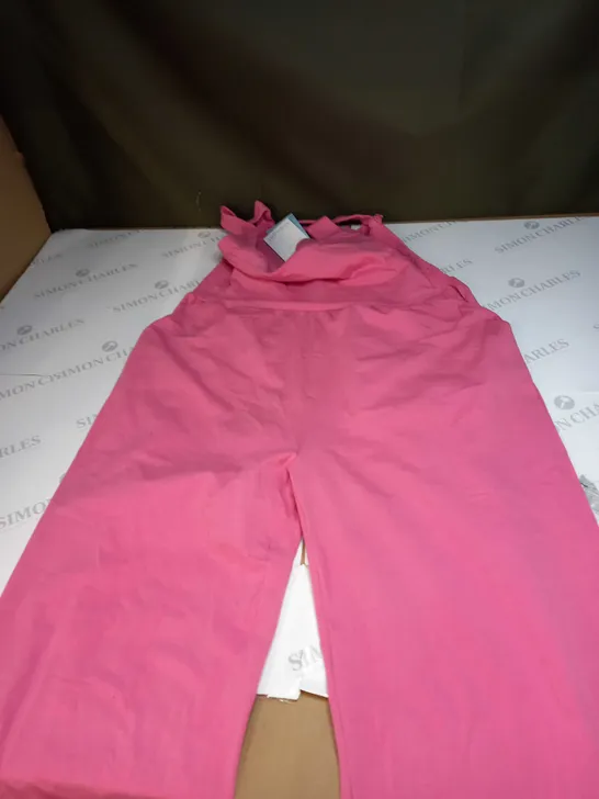 WOMENS OCCASSIONAL PINK JUMPSUIT SIZE 14