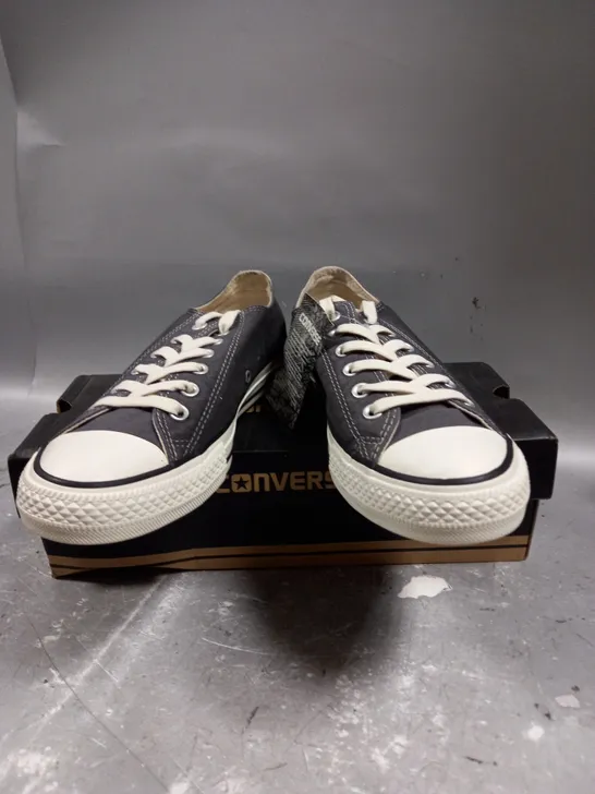 BOXED PAIR OF CONVERSE THUNDER CLASSIC TRAINERS IN BLACK - 7