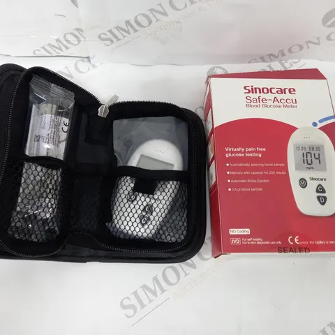 SINOCARE SAFE-ACCU BLOOD GLUCOSE METER