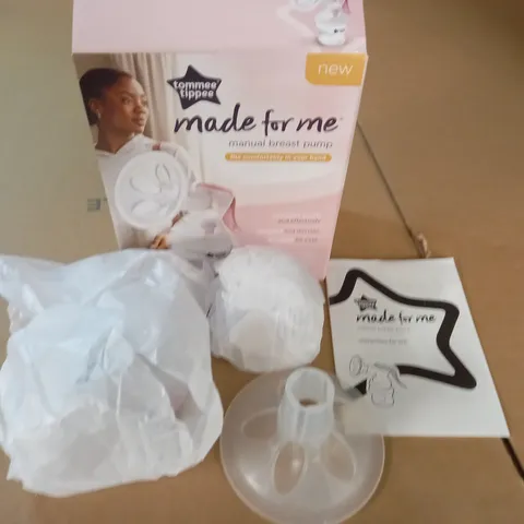 BOXED TOMMEE TIPPEE MANUAL BREAST PUMP 