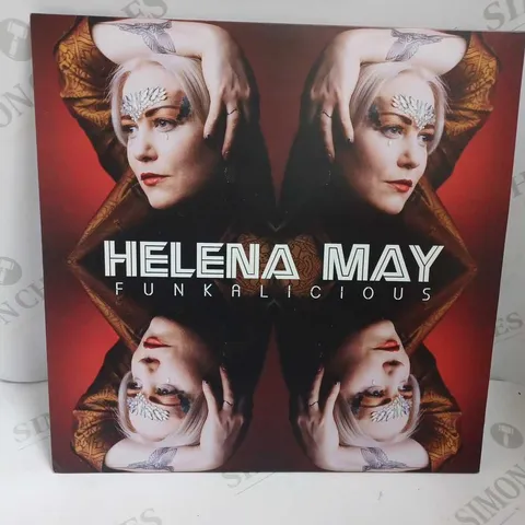 SIGNED HELENA MAY FUNKALICIOUS VINYL