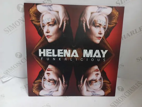 SIGNED HELENA MAY FUNKALICIOUS VINYL