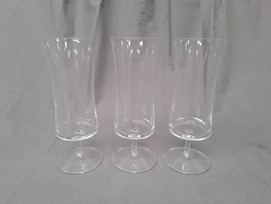 BOXED NUDE SET OF APPROXIMATELY 18 DRINKING GLASSES - COLLECTION ONLY