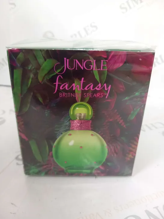 BOXED AND SEALED JUNGLE FANTASY BRITANY SPEARS EAU DE TOILETTE 100ML