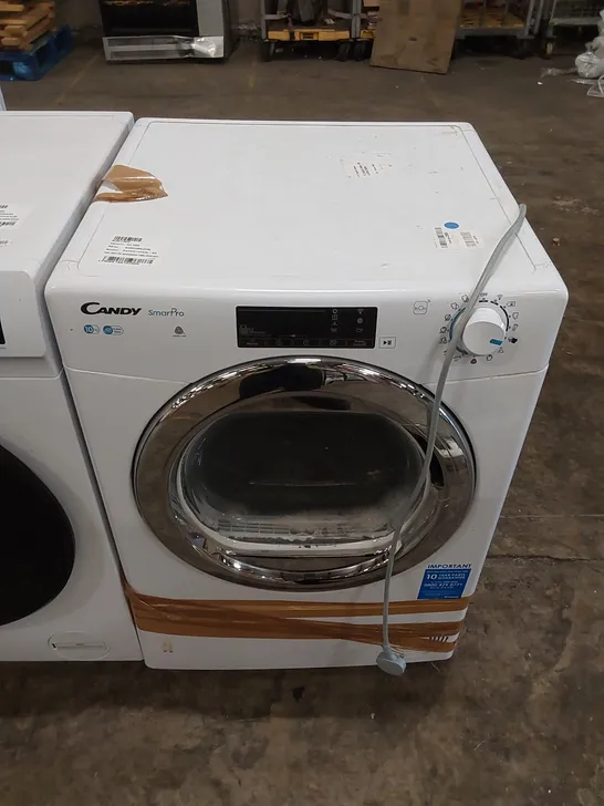 CANDY SMART PRO CSOEC10TCG FREESTANDING CONDENSER TUMBLE DRYER IN WHITE