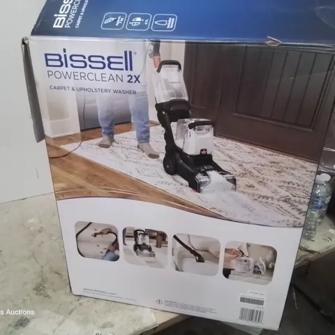 BOXED BISSELL POWERCLEAN 2X CARPET & UPHOLSTERY WASHER