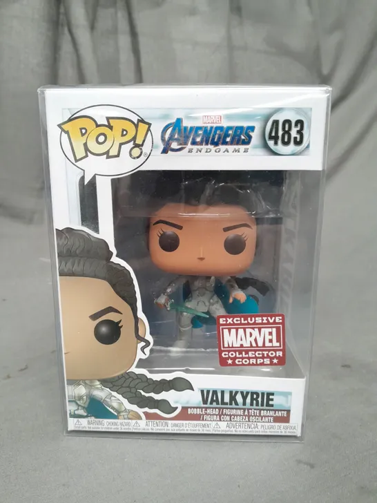 BOXED FUNKO POP MARVEL AVENGERS ENDGAME 483 - VALKYRIE COLLECTIBLE BOBBLE-HEAD