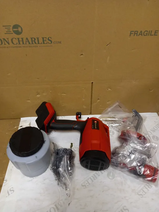 EINHELL TC-SY 18/60 LI POWER X-CHANGE 18V CORDLESS FENCE & DECKING PAINT SPRAYER