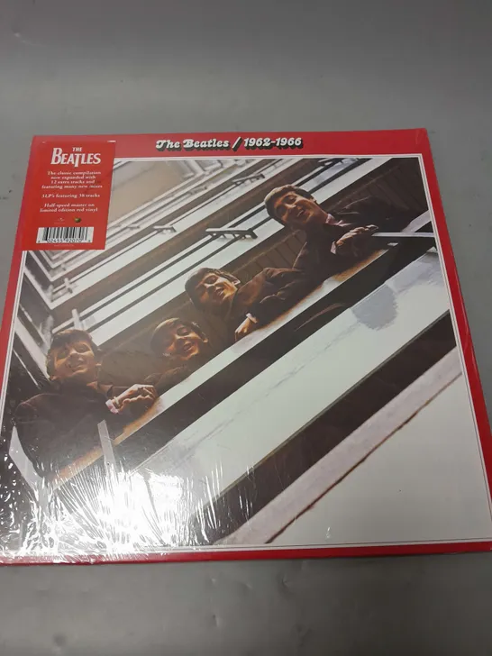 SEALED THE BEATLES / 1962-1966 COMPILATION LIMITED RED VINYL